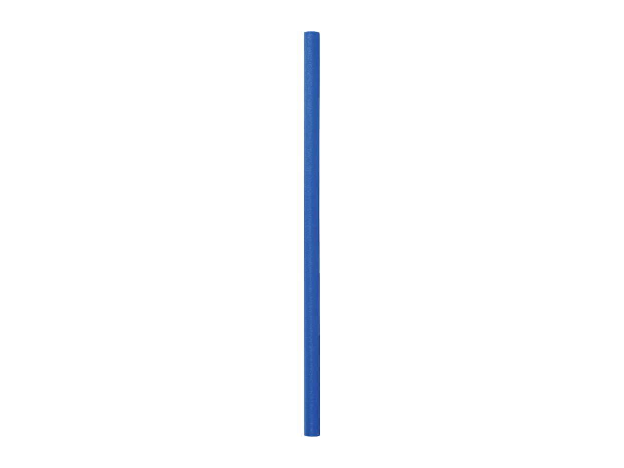 Blue foam noodle for swimming or crafting