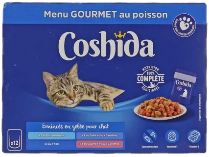 COSHIDA Émincés en sauce ou en gelée