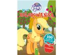 Książka do kolorowania My Little Pony: 100 obrazków i naklejek.