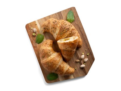 Pisztáciás kovászos croissant
