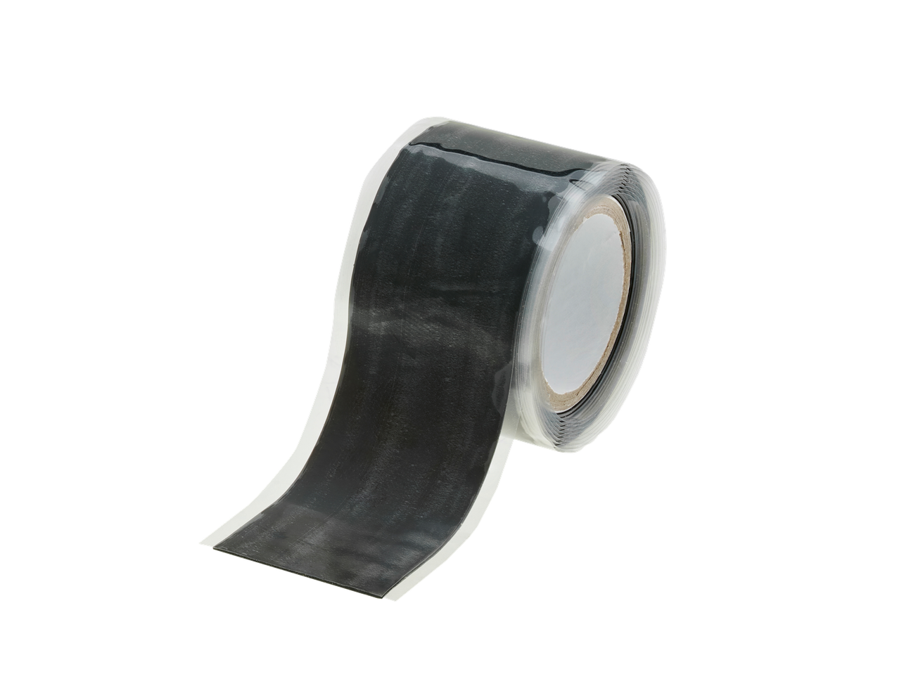 Juodos lipnios juostos ritinėlis.