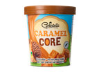 Gelatelli Caramel Core: chocolade en karamel ijs met zachte karamel kern.