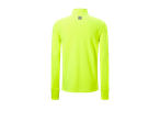 Tricou termo-funcțional galben CRIVIT cu mânecă lungă, vedere din spate