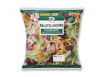 Pose med salatblanding fra Chef Select med endiviesalat, hvidkål, gulerødder og radicchio.