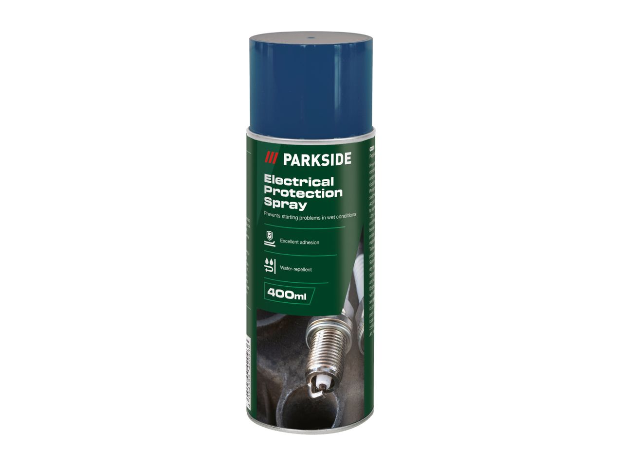 400ml electrical protection spray can with a blue cap