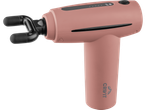 Crivit pink handheld mini massage gun.