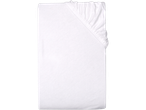 LIVARNO home white jersey fitted sheet with elasticated corners