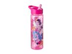 Pink My Little Pony water bottle with characters and musical notes