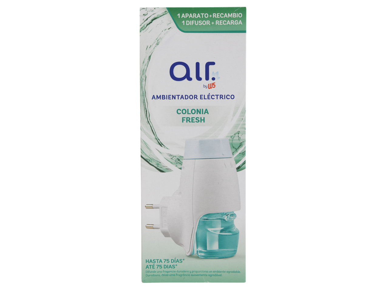 Air Wick Colonia Fresh: Difusor elétrico com refil.