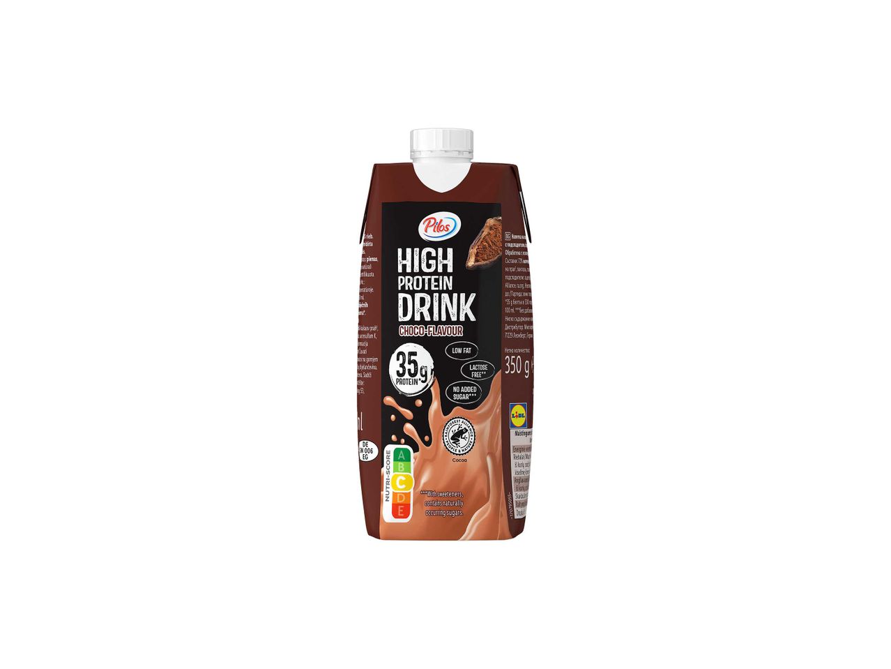 Alpro kakaós ital kartonban.