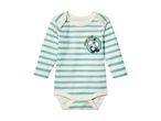 Babybody med Looney Tunes Sylvester striber.
