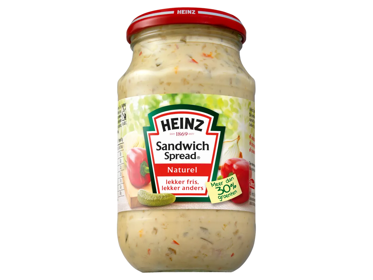 Heinz Sandwich Spread Naturel: frisse, smakelijke sandwichspread.