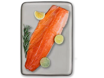 Sūdyta atlantinės lašišos filė, 1 kg