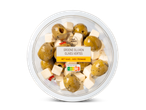 Chef Select groene olijven met feta kaas.