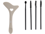 Cien Beauty: spatulă pentru față și patru perii de mascara.