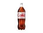 A 2-liter bottle of Diet Coke.