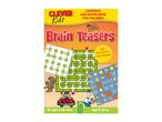 Clever Kids Brain Teasers book: Mazes and logic puzzles for ages 8 and up.