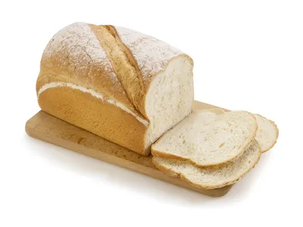 Wit vierkant brood