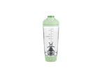 Shaker Silvercrest® Kitchen Tools cu gradații de măsurare și bază verde deschis.