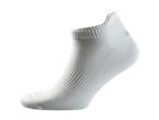White athletic socks, breathable texture.
