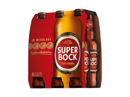 SUPER BOCK Bier (Aktion nur in der Westschweiz gültig)