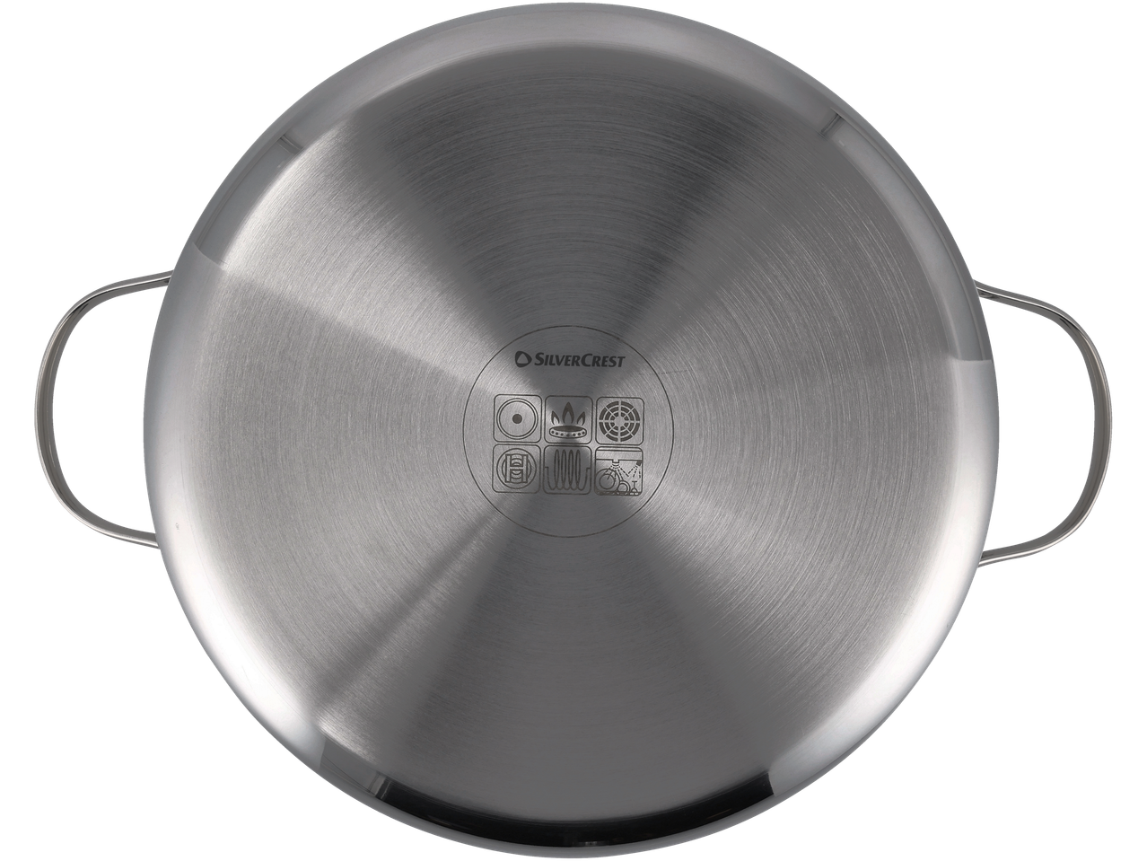 Dno SilverCrest lonca sa simbolima za različite izvore toplote