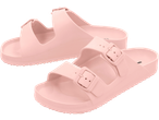 ESMARA Natikače svijetloružičaste sandale s dvije podesive kopče.