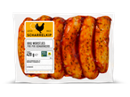 Scharrelkip BBQ worstjes, Piri Piri gemarineerd.