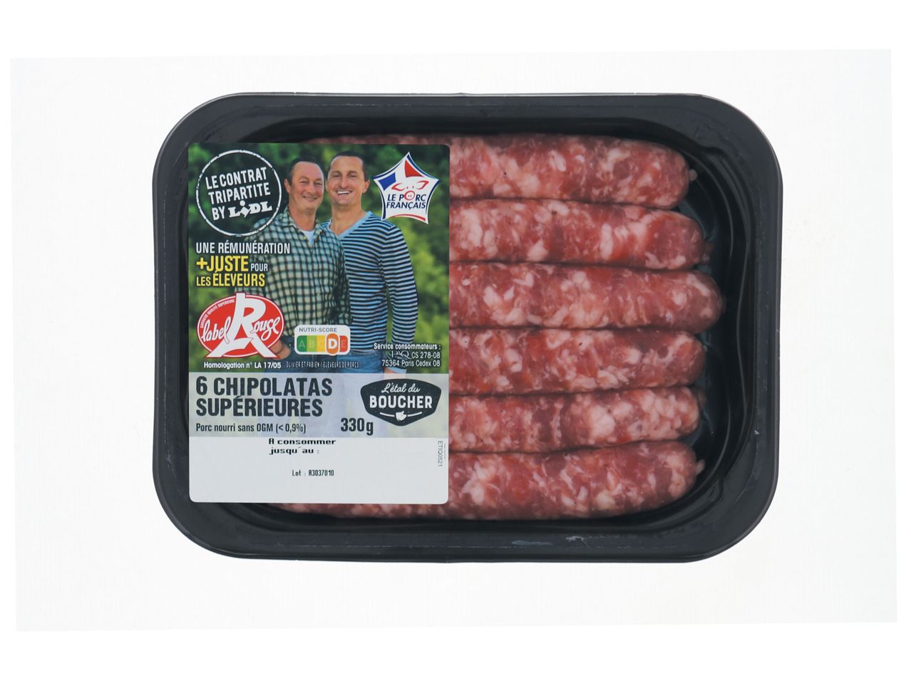 Chipolatas Lidl L'établ du Boucher