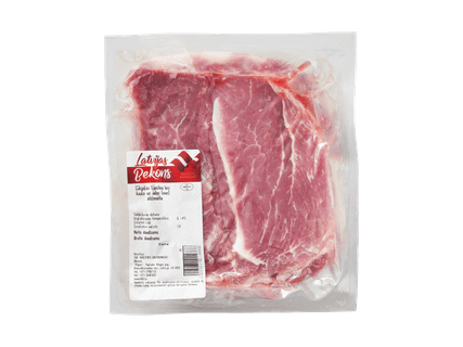 Latvijas Bekons Cūkgaļas lāpstiņa bez kaula un ādas 1kg