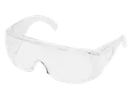 Clear safety glasses, likely for use with a PARKSIDE® 710W Long-Reach Hedge Trimmer.