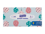 Pachet de 100 șervețele Floralys, 3 straturi, cu imprimeu cu baloane.