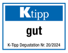 K-Tipp Verkostung: gut, 20/2024.