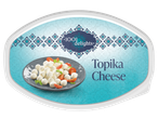 Topika sūrio rutuliukai sūryme iš 1001 Delights su pomidorais ir mėtomis.