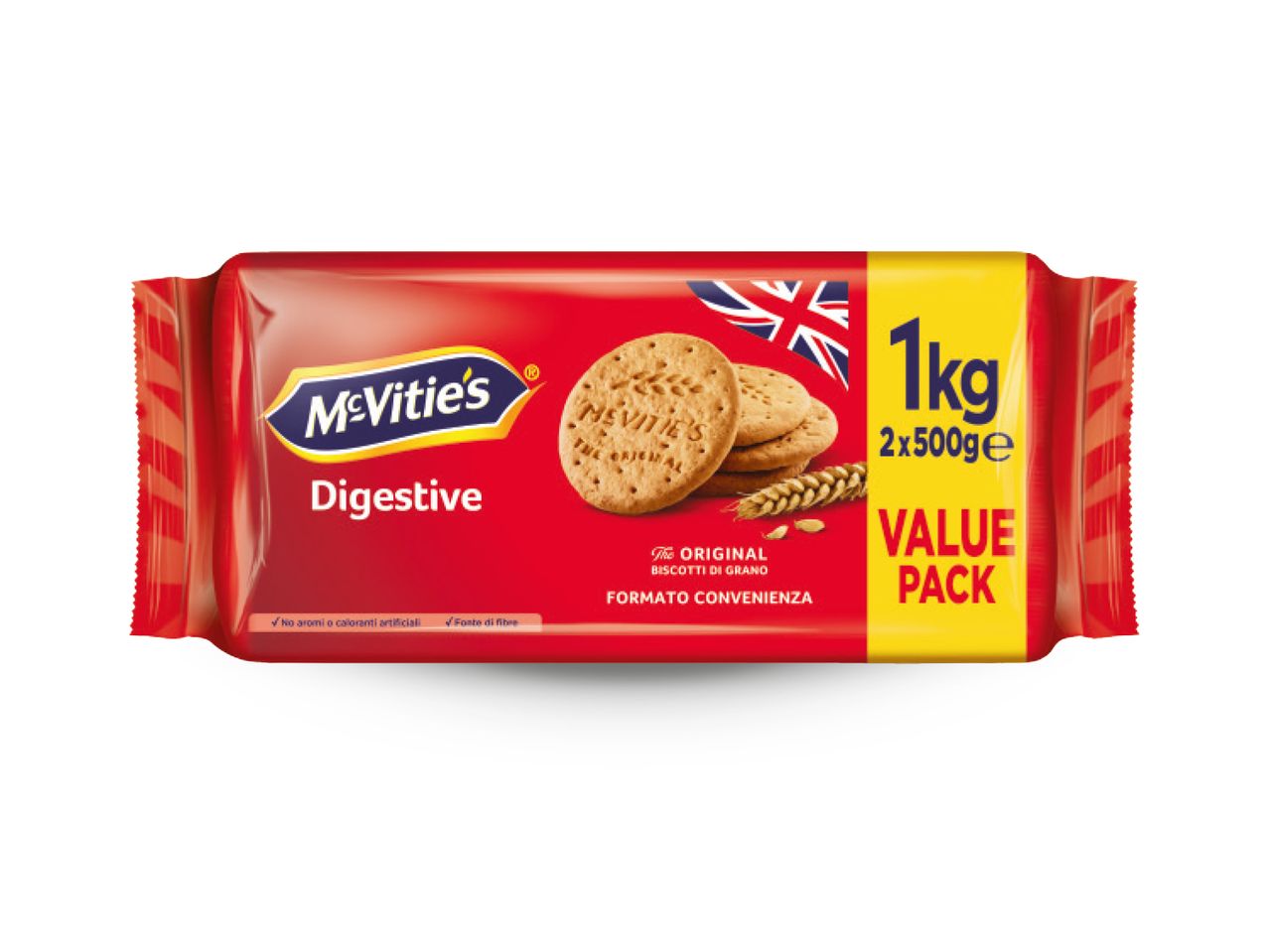 McVitie's Digestive keksi u pakiranju od 1 kg