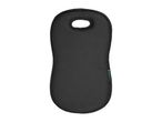 Black foam kneeling pad with a built-in handle
