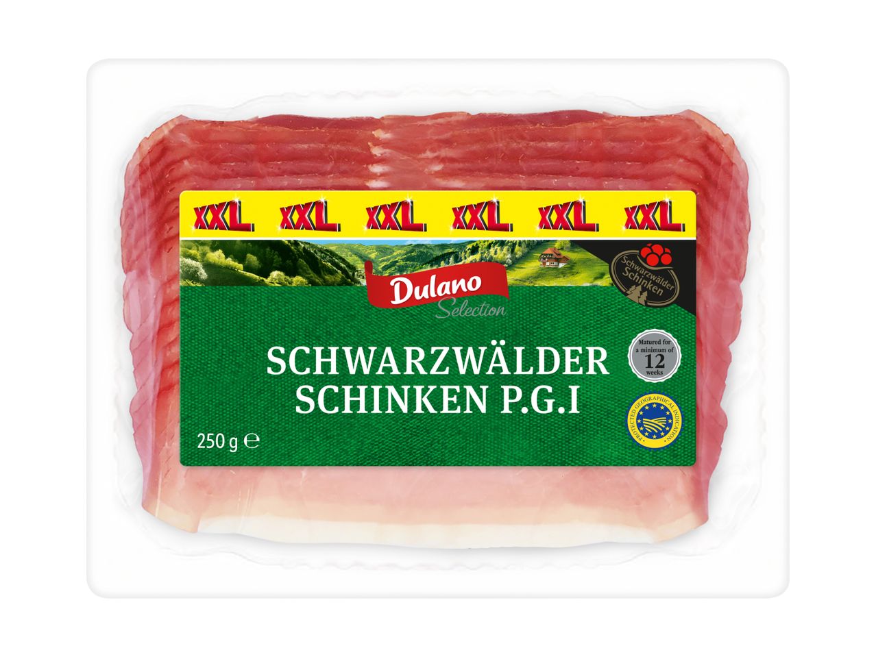 Dallmayr Schwarzwälder Schinken im Pack.