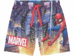 Pantaloncini Marvel Spider-Man con stampa di skyline notturno.