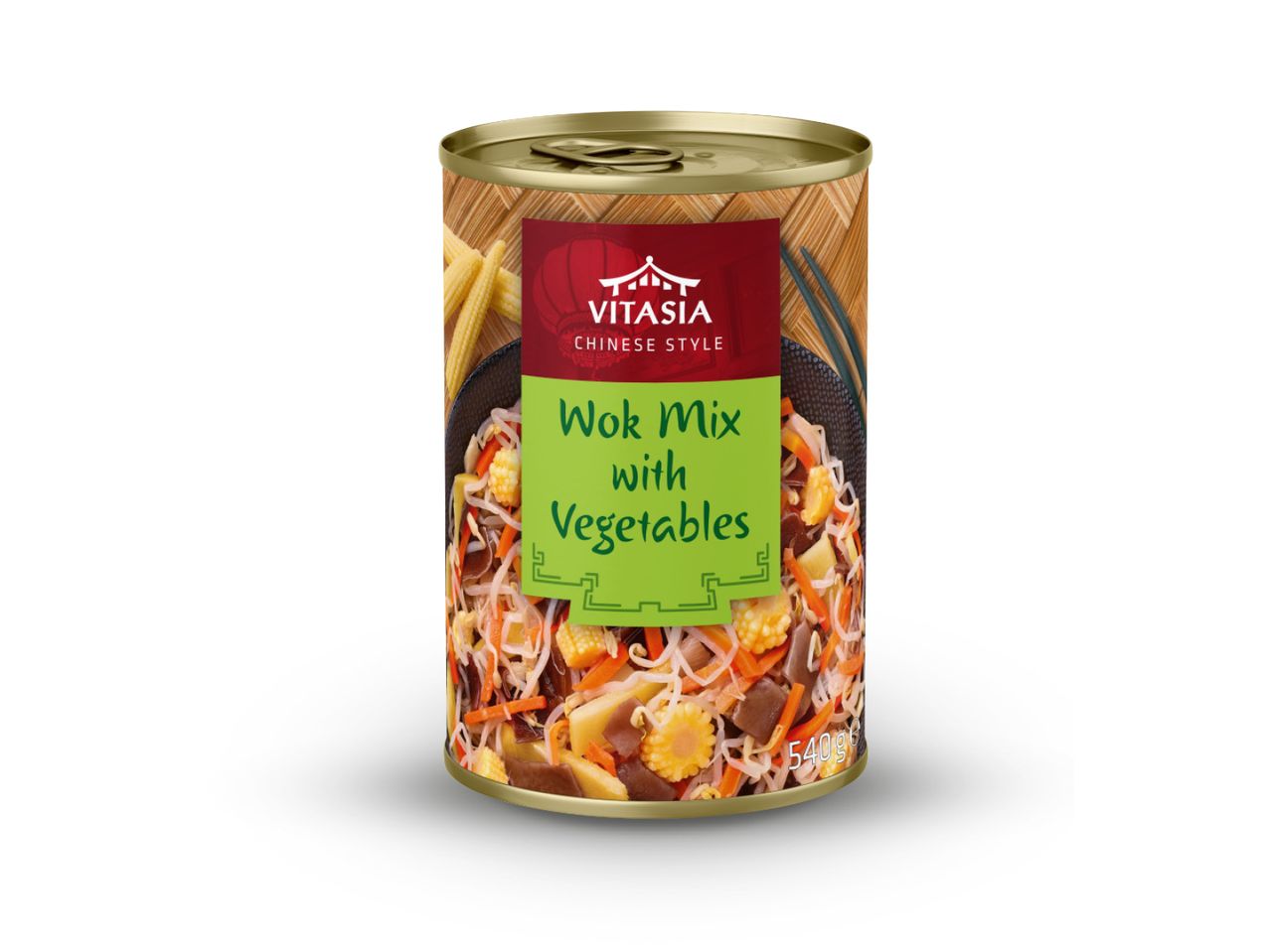Konzervirana mješavina povrća za wok VitaAsia.