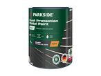 Rust protection metal paint in black, 1L, 3-in-1 protection, paint, and primer, matt finish.