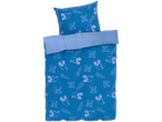 Blue Mickey Mouse kids' duvet cover set with pillow