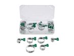 Assortimento set minuteria in confezione trasparente.