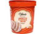 Înghețată Gelatelli Premium aromă de Amaretto și cremă.