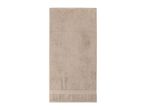 Beige bath towel