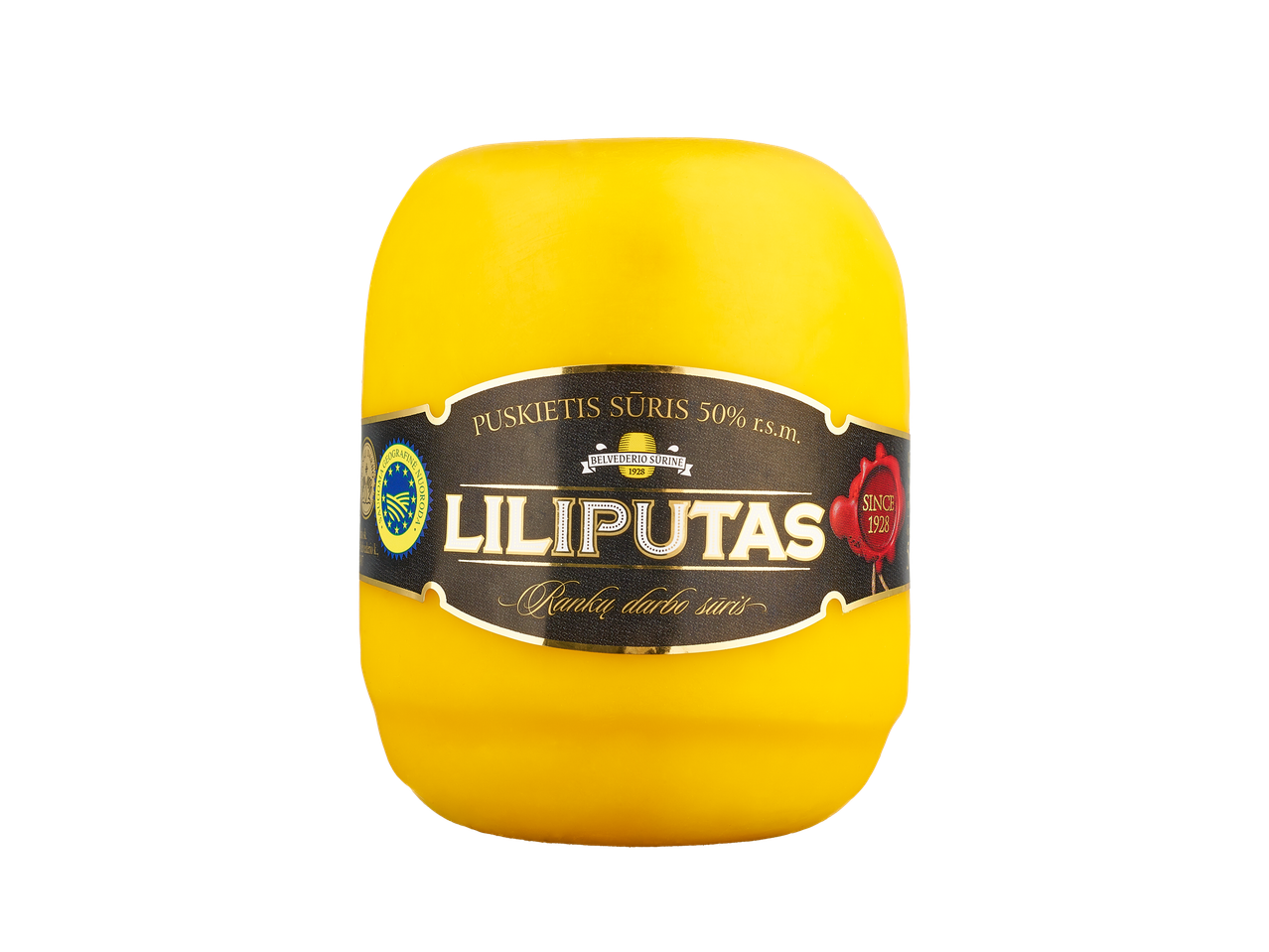 Liliputas rankų darbo sūris.