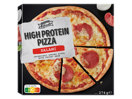 High protein pizza