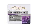 Κρέμα L'Oréal Paris Wrinkle Expert 55+ με ασβέστιο για αντιγήρανση.