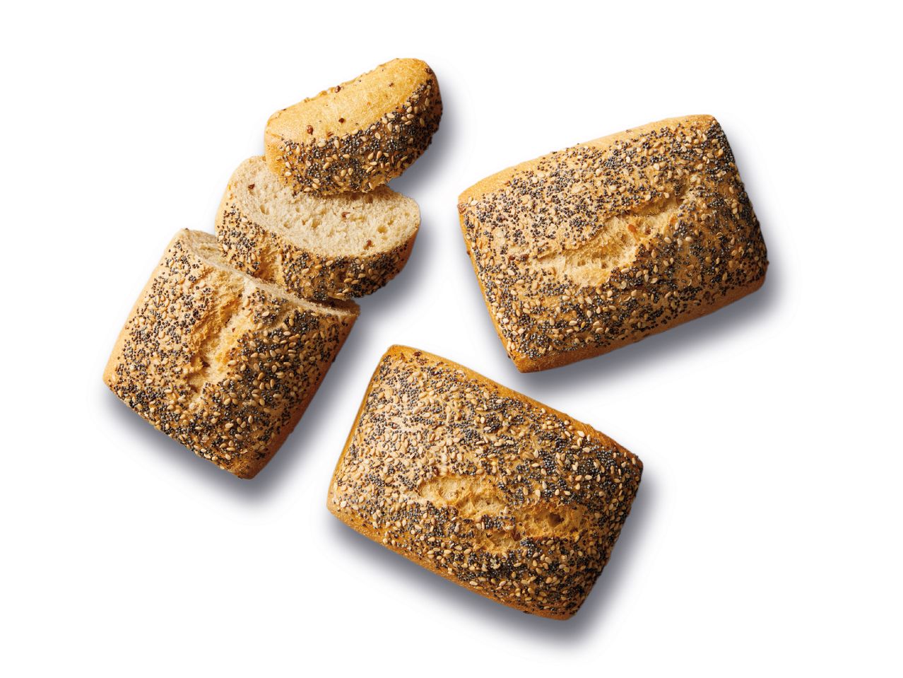 Aller en mode plein écran : Petit pain graines et céréales - Image 1
