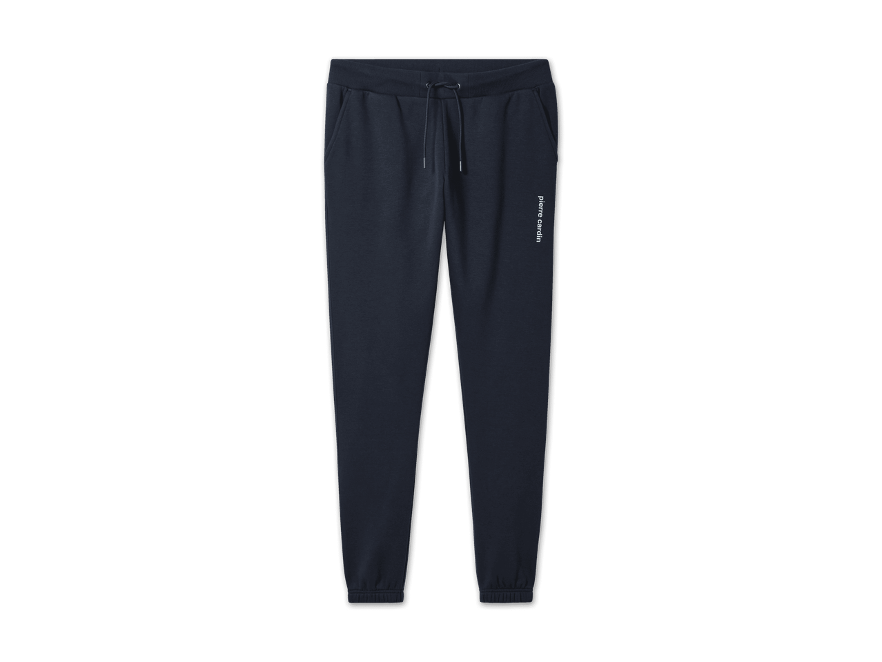 Dunkelblaue Pierre Cardin Jogginghose mit Kordelzug.