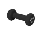Haltere Crivit preto de 2 kg